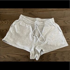 Grey TNA Sweat-shorts SMALL